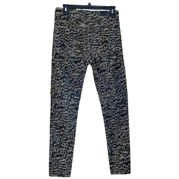 AG Adriano Goldschmied The Farrah Skinny Ankle High Rise Animal Print Size 29 📦 - Picture 3 of 11